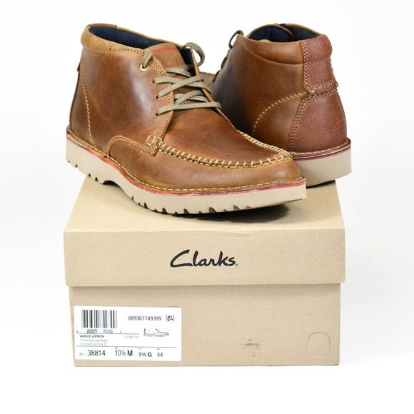 clarks vargo apron men's chukka boots